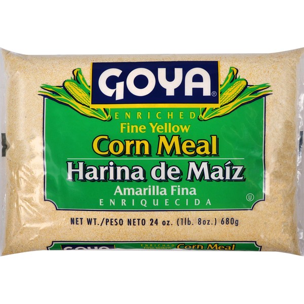 Goya Fine Yellow Corn Meal, Enriched, 24 Ounce