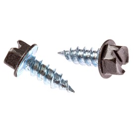 Eagle 1#8 1/2 inch (1000 Count) Gutter Downspout Or Sheet Metal Screws (Multiple Quantities/Colors) - Easy Start Sharp Tip - Zip Screws/Fasteners (1000, Bronze)