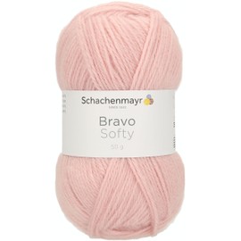 Schachenmayr Bravo Softy, 50 g Dusky Pink Hand Knitting Yarn