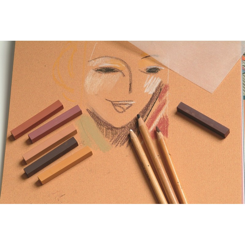 Clairefontaine Ingres 96487C Drawing Pad Glued 25 Sheets 130 g