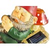 Sleeping Garden Gnome Solar Powered Accent Light