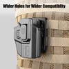 KDTAC MOLLE Adapter, Polymer Modular Attachment for Gun Holster &