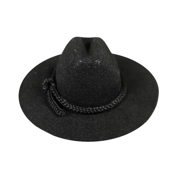 12pcs Mini Cowboy Hat Western Wedding Favors Decoration 3" Black