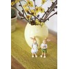 Heitmann Deco Ceramic Pair of Rabbits – Decorative Figures Rabbit