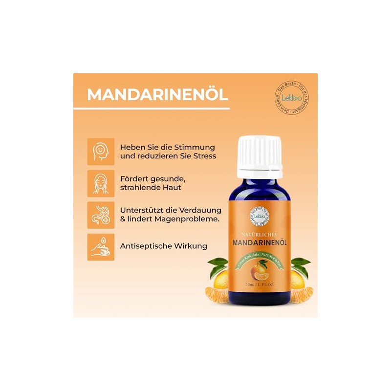 Lebbio Lebbio ?therische ?le (30ml, Mandarinen?l)
