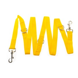 Maximum Pet Products Police style Yellow dog training lead Multiple colours 6ft/1.8m