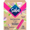 Saba Tampones V-eco con Aplicador Reusable 7 piezas