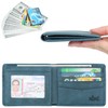 Wallet for Men-Genuine Leather RFID Blocking Bifold Stylish Wallet With