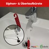 zederle 3 x Sink Overflow Brushes, Overflow Brush, Sink Overflow