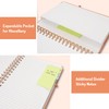 Forvencer Lined Spiral Journal Notebook with 300 Numbered Pages, B5