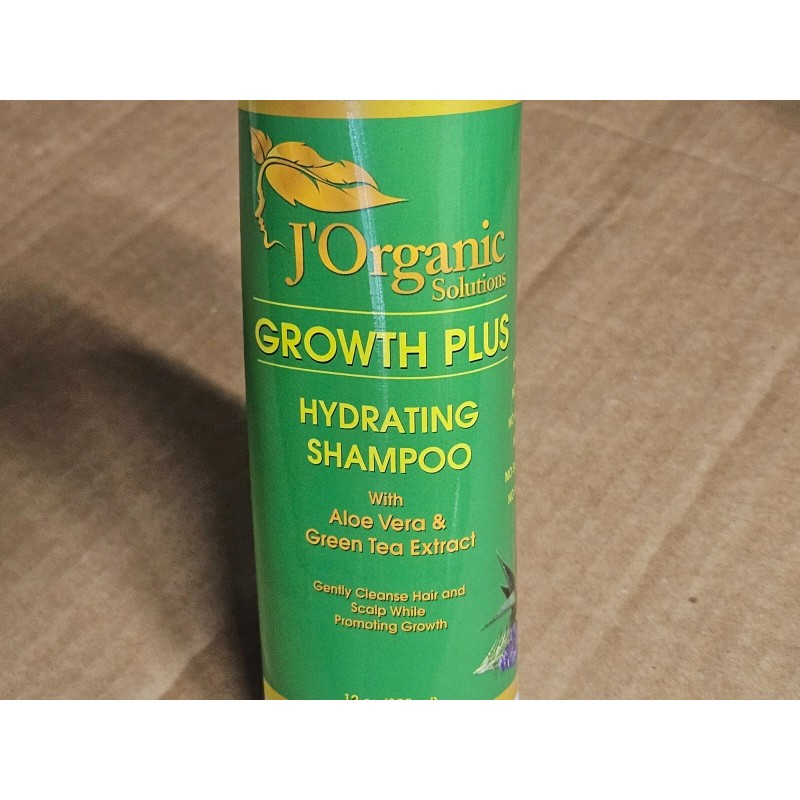 J Organic solutions x2 Growth-Plus Hydrating Shampoo With Aloe Vera