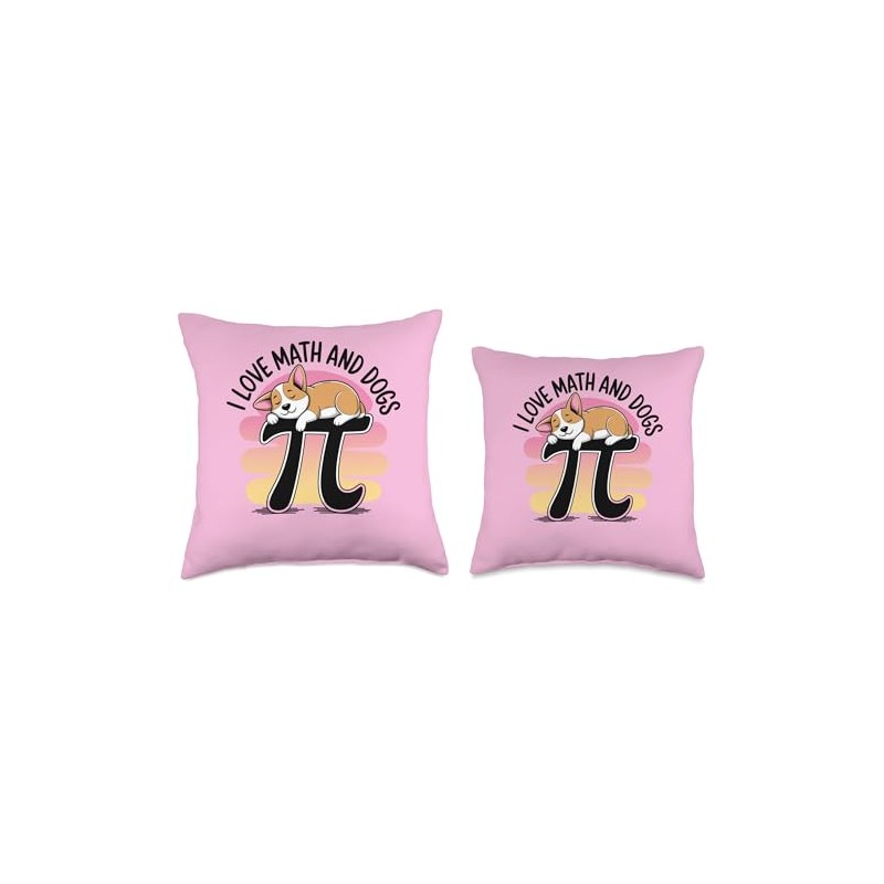 Funny I Love Math and Dogs Cute Pi Symbol Nerdy