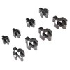8pcs Leather Shape Punch Cutter Mold High Carbon Steel Hollow