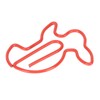 100 Pcs Rabbit Shaped Paper Clip Creative Cute Cartoon Animal