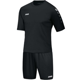 Jako Brasil C4292 Children's Jersey Set, black, 164