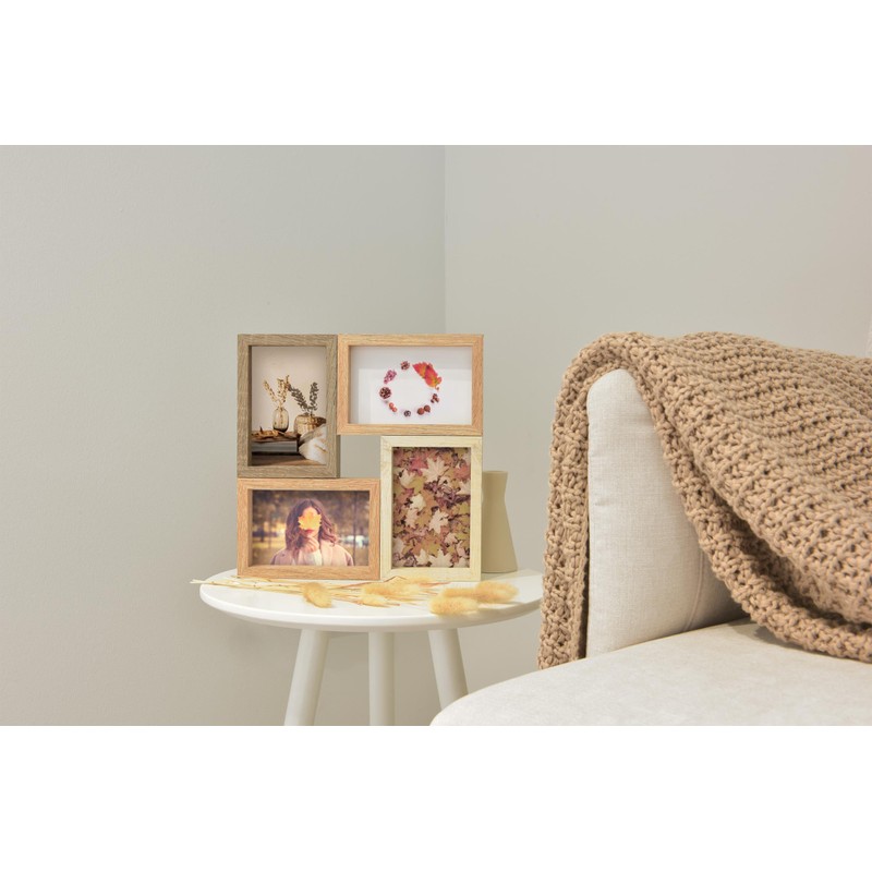 accent by nielsen Picture Frame Collage Mixed Colours 4 Photos