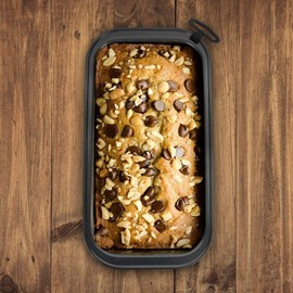 Sabichi Loaf Pan, Steel, Black, 21 x 10.8 x 5.8 cm