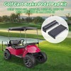 10L0L Golf Cart Brake Pedal Pad Kit Compatible with EZGO