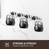 TOPSKINOY 2 Pack Broom Holder Wall Mount, Stainless Steel Broom