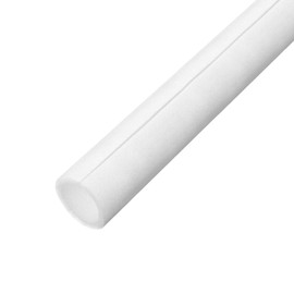 MECCANIXITY Pipe Insulation Foam Tube Split Pipe Lagging 60mm(2 3/8 Inch) ID 80mm OD 3ft Freeze Protection for Copper Pipe, White