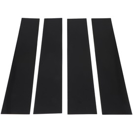 SCITOO Black Pillar Posts for Ford for F-150 2004-2014 Door Window Pillar Posts Cover Trim 4pc