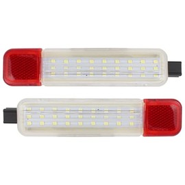 Replacement Parts For Pair Interior Door Panel Courtesy LED Light Lamps For Chevy Silverado GMC Sierra Mod-GS95-18188