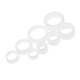 DOITOOL 2sets Grinding Wheel Reducer Bushings for Grinders Bench Grinder Adapter Kit Wheel Reducing Bushings Plastic