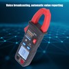 Digital Clamp Meter Automatic Intelligent Voice Announcement ABS Red Multi