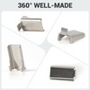 AOTHOTOP Shelf Support Clips Metal Shelf Clips for Adjustable Shelf