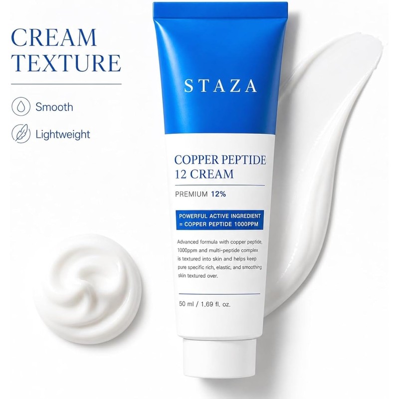 Crema hidratante ligera con péptido de cobre 12% – 50