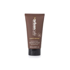 Urban Café Shower Body Scrub, Coffee & Sugar Scrub for Smooth, Soft Skin, Hydrating & Energising, Coffee Mocha Scented Exfoliating Scrub 180ml