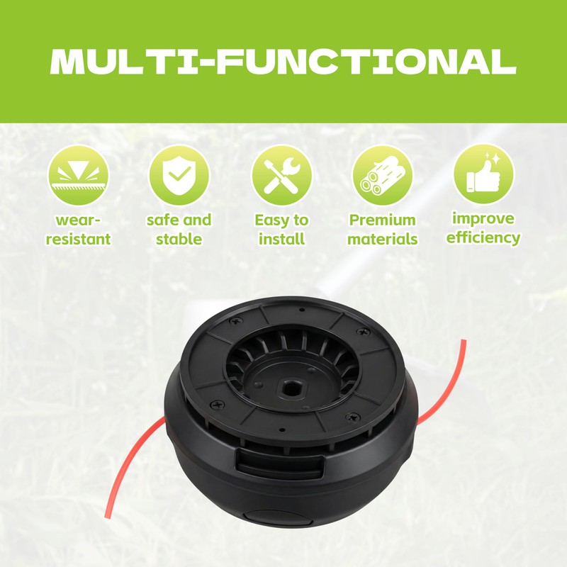 AH1300 String Trimmer Replacement Spool Head Fits for EGO Power+15"