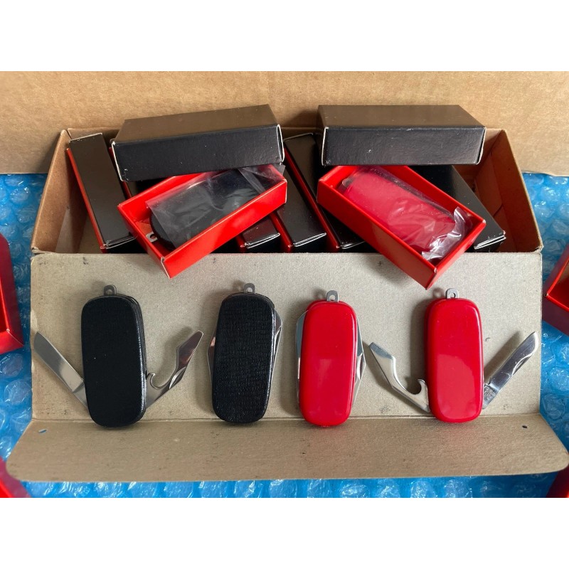 2-pcs. MINI EDC Multi Pocket Tool KEYCHAIN Knife, Can Opener