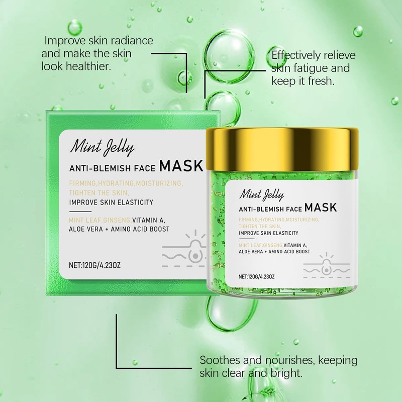 Jelly Gel Facial Mask (Green)