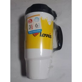 Love's Truck Stop Thermo Insulated Travel Beverage Mug 34 oz. NEW SEALED (27B)