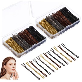 VICASKY 400pcs Metal Hair for Women Bobby Wedding Hair Accessories for Buns and Updos Simple Design for Everyday Use and Special Occasions
