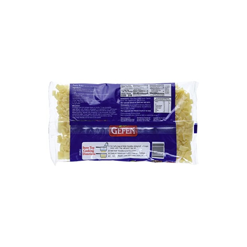 Gefen Gluten Free Wide Noodles, 9 oz