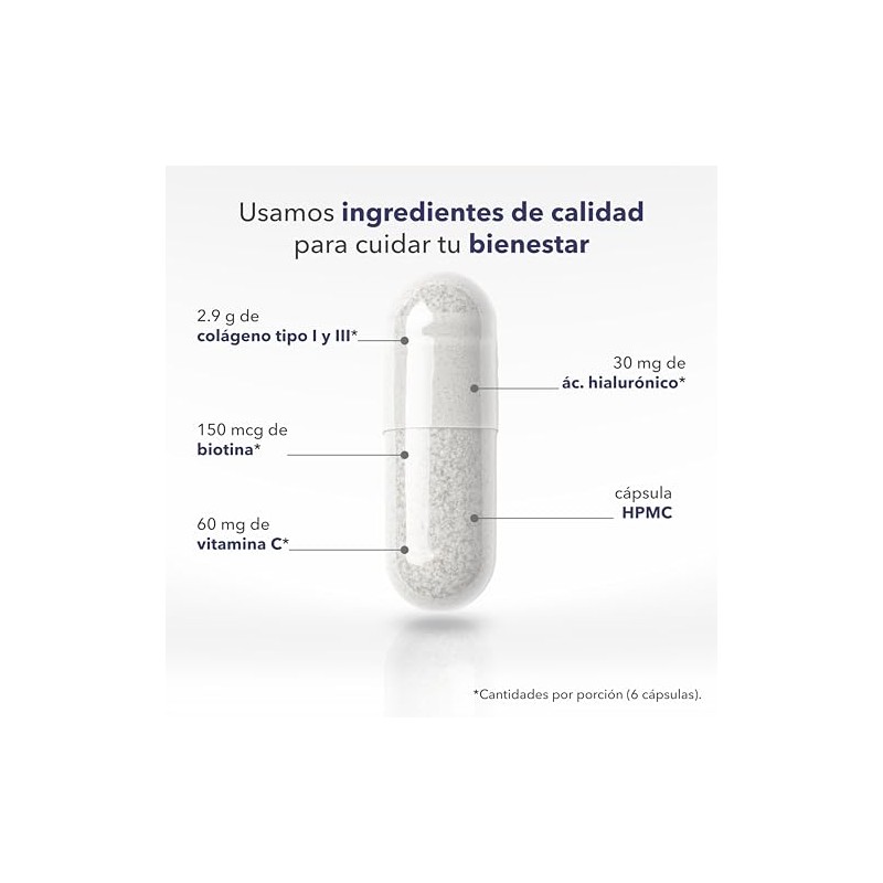 VIZANA NUTRITION | Colágeno Hidrolizado Marino. Tipos I y III