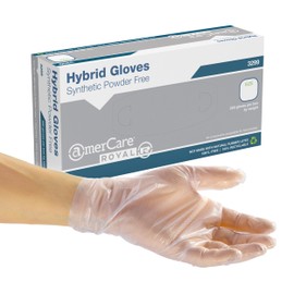 AmerCare C2 Gen 1.0 Hybrid Powder Free Gloves, XX-Large, Case of 900