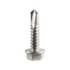 #14 x 3/4" Hex Washer Head Self Drilling Tek Screws,