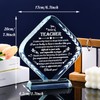 Movdyka Teacher Gifts, Crystal Engraving Keepsakes,Teacher Appreciation Gifts for Women
