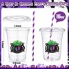 25 Pcs Halloween a Baby Is Brewing Baby Shower Cups