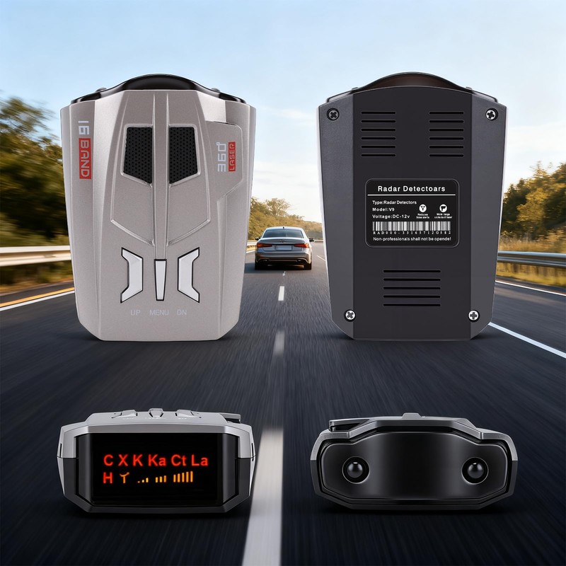 Car Radar Detector 360 Degree Protection Blind Free Electronic Dog