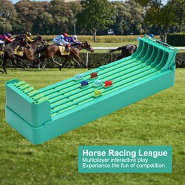 Tabletop Horse Racing Game Development Toy Party Items Activities Hand Eye Coordination for Family Game Adults and Children