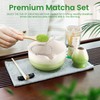 Matcha Set (7-Piece) Which Matcha Whisk, Matcha Cup, Matcha Bowl,