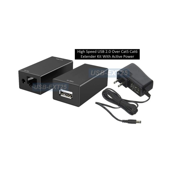 Unbranded USB 2.0 Active Range Extender Repeater Kit Over Ethernet