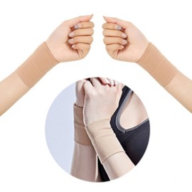 8 Styles Compression Sports Wrist Support Brace (1 PC) Skin Color S (1PC) 5ea