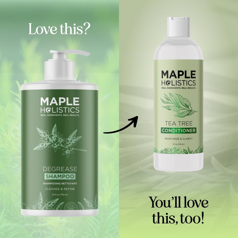 Degrease Shampoo for Oily Hair - Sulphate Free Deep Cleansing
