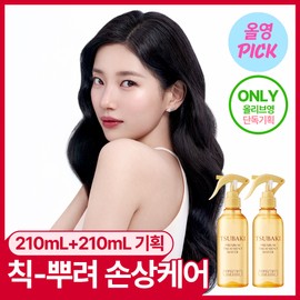Tsubaki [August All Young Pick/Heat Protection/Damage Care] Tsubaki Premium Treatment Water 210ml Double Plan