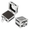 Nail Drill Bits Storage Box 25 Holes Transparent Clamshell Lock